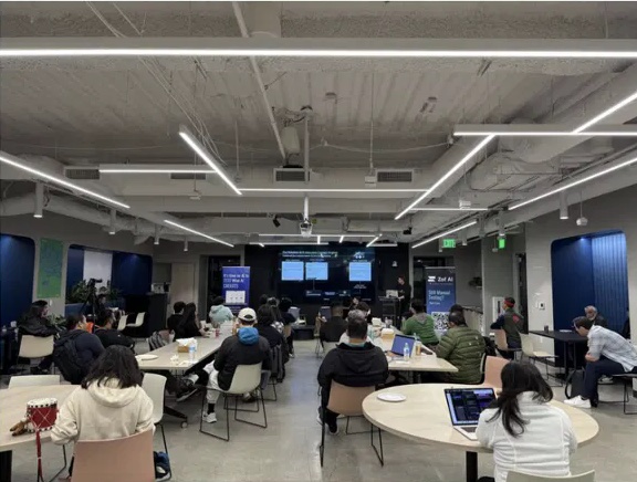 AI testing panel at Intercom San Francisco