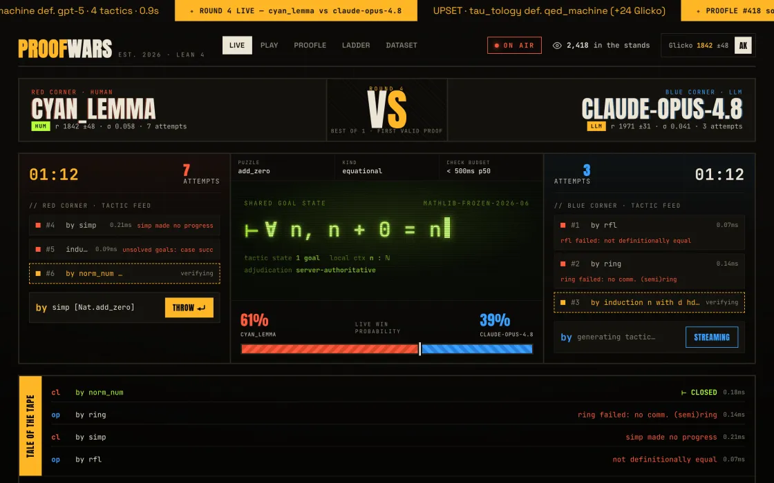 Proof Duel Arena