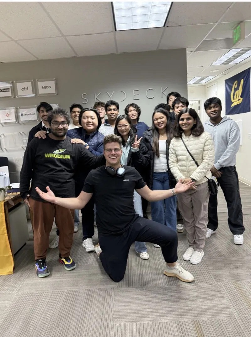 The Wrodium team at Berkeley SkyDeck